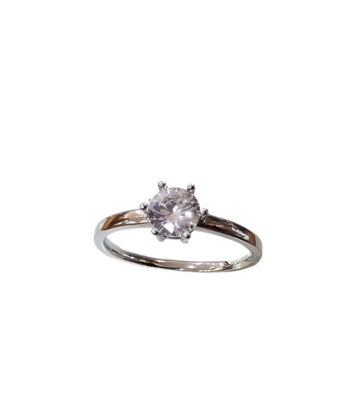 RING SILVER/ CUBIC ZIRCONIA