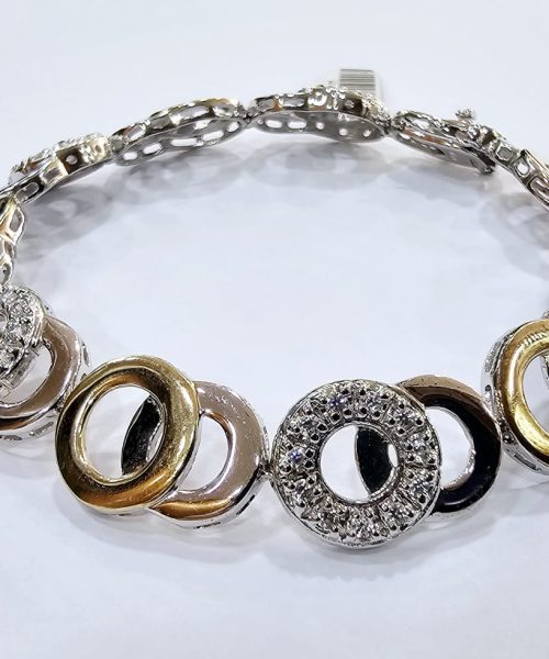 BRACELET SILVER/ CUBIC ZIRCONIA