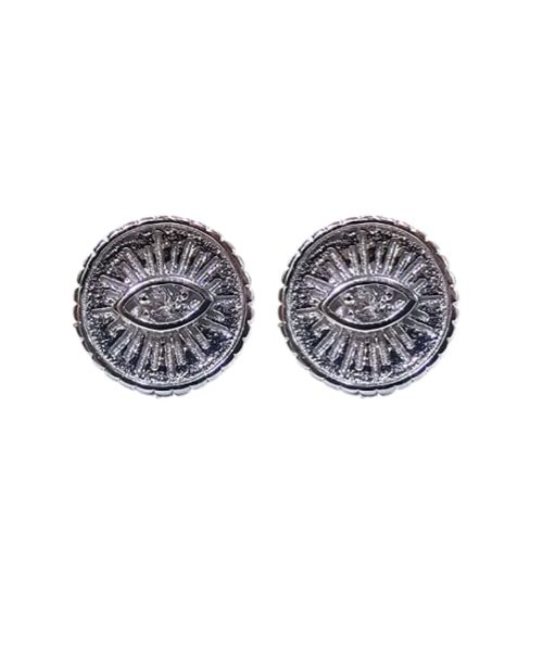 EARRINGS SILVER/ EYE