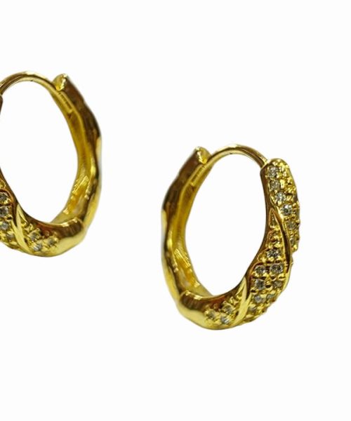 EARRINGS SILVER/ CUBIC ZIRCONIA