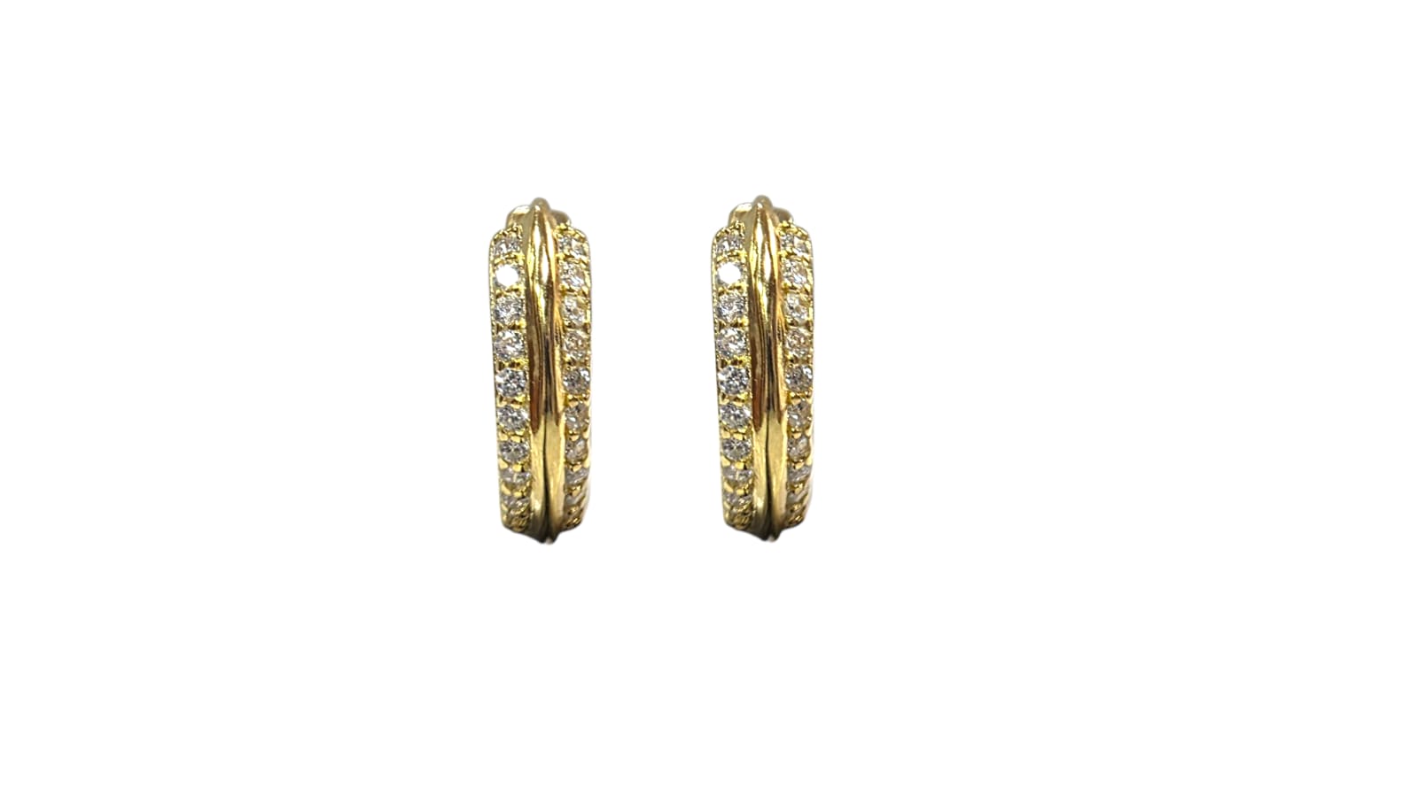 EARRINGS SILVER/ CUBIC ZIRCONIA