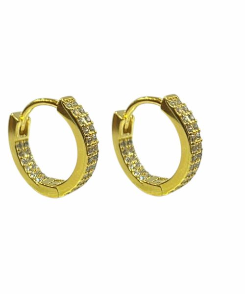 EARRINGS SILVER/ CUBIC ZIRCONIA