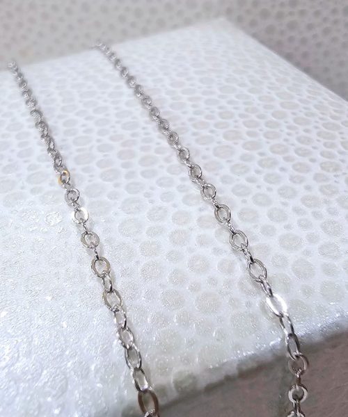 CHAIN SILVER/ 40CM