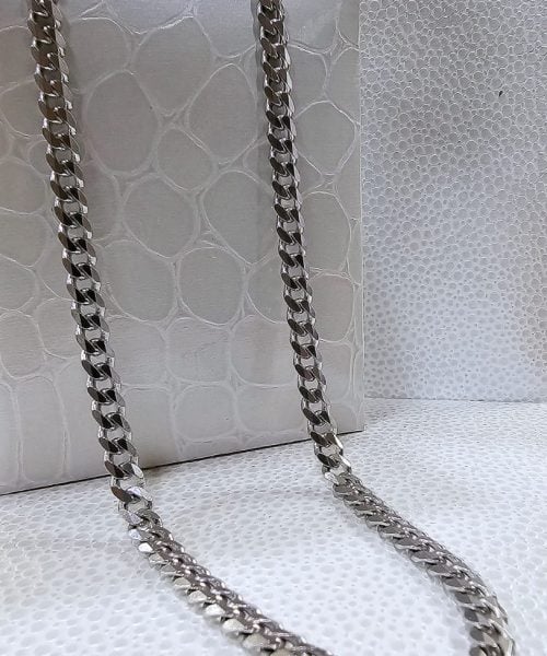 CHAIN SILVER 55CM