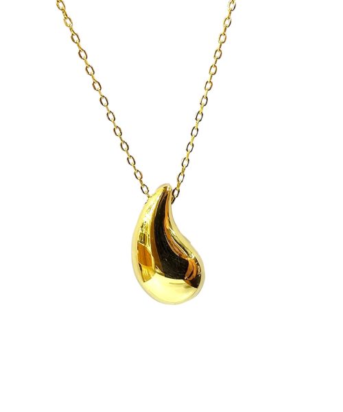 NECKLACE SILVER/ DROP