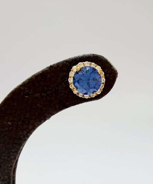 EARRINGS CZ 9KT