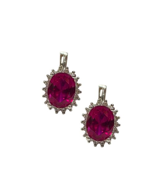 EARRINGS 9KT/ CUBIC ZIRCONIA