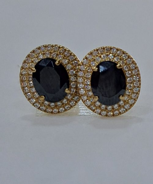 EARRINGS 9KT DIANA/ CUBIC ZIRCONIA