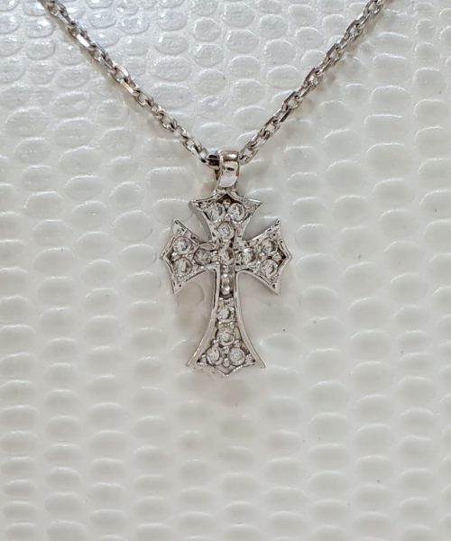 CROSS NECKLACE 9KT