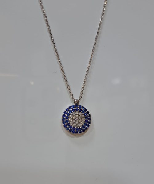 NECKLACE 9KT EVIL EYE