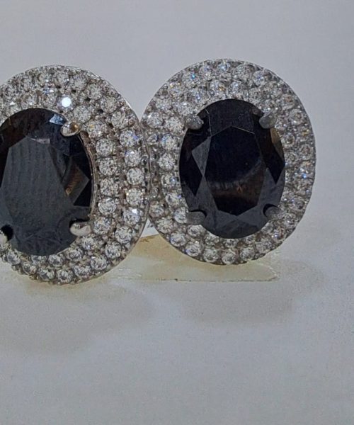EARRINGS 9KT DIANA/ CUBIC ZIRCONIA