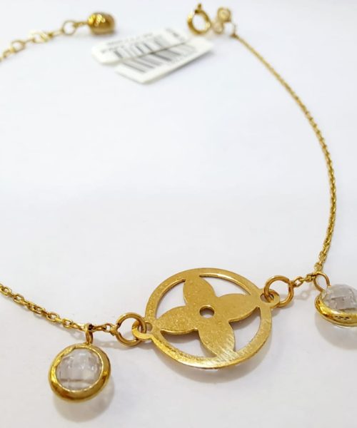 BRACELET 9KT ZIRCONIA