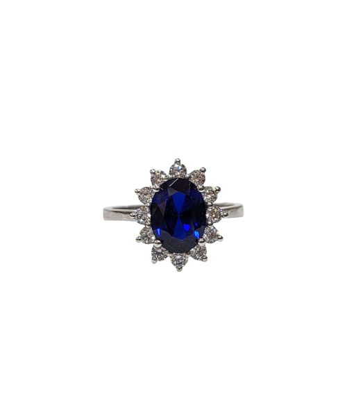 RING 9KT DIANE/ CUBIC ZIRCONIA