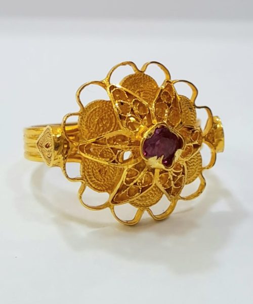 RING 18KT FILIGREE