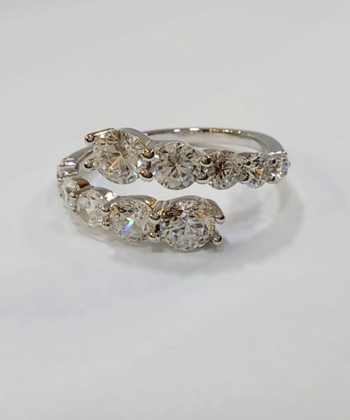 RING SILVER CZ