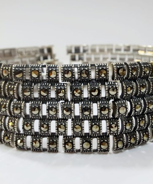 BRACELET SILVER/ MARCASITE