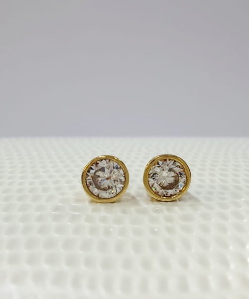 EARRINGS 9KT/ CUBIC ZIRCONIA