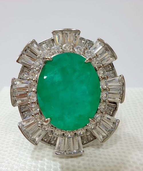 RING SILVER/ CUBIC ZIRCONIA