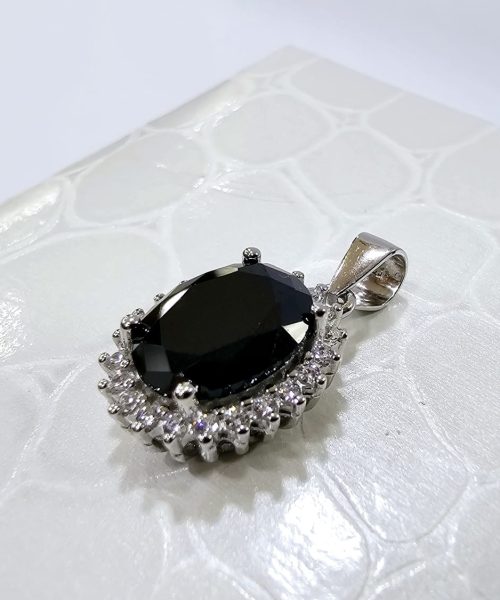 PENDANT SILVER DIANA/ CUBIC ZIRCONIA