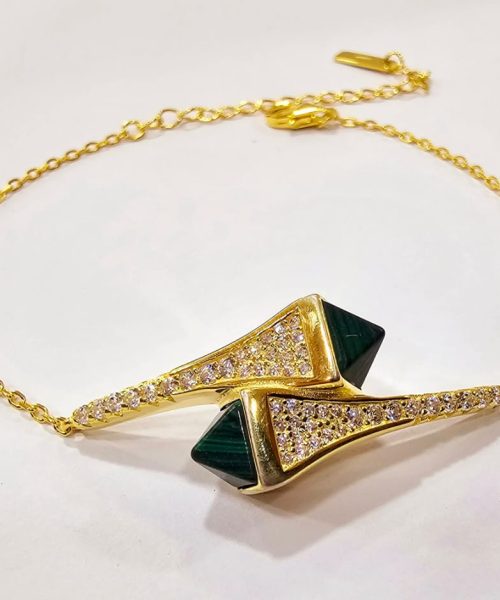 BRACELET SILVER/ JADE