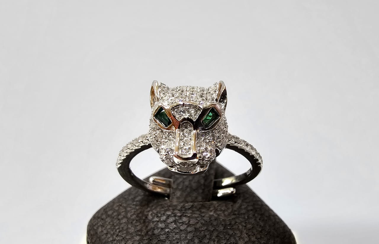 RING SILVER/ CUBIC ZIRCONIA/ PUMA - Image 4