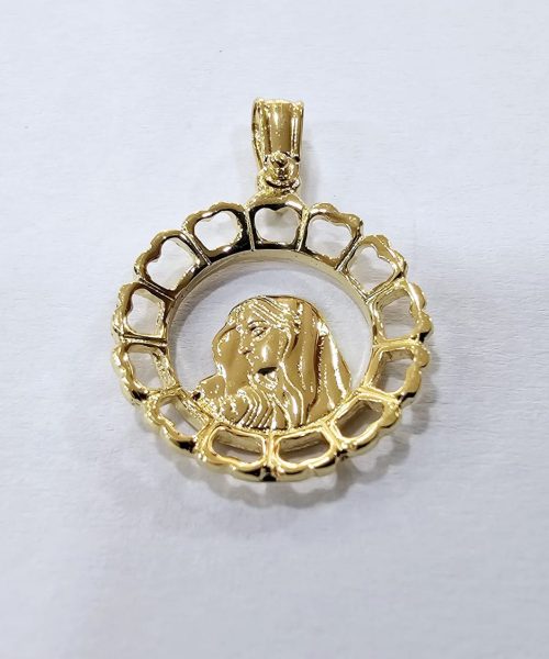PENDANT 18KT/ SAINT MARY