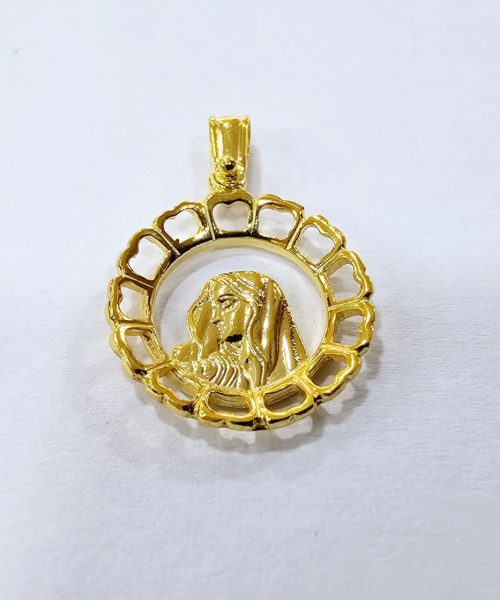 PENDANT SILVER SAINT MARY