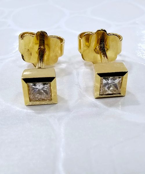 EARRINGS 18KT/0.22CT/VS1G