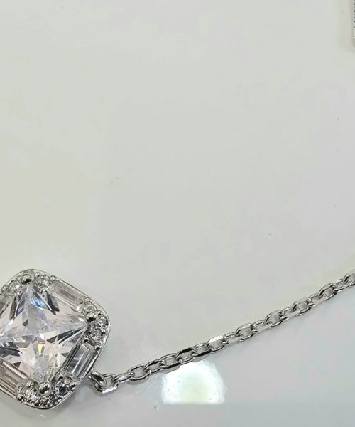 BRACELET SILVER/ CUBIC ZIRCONIA