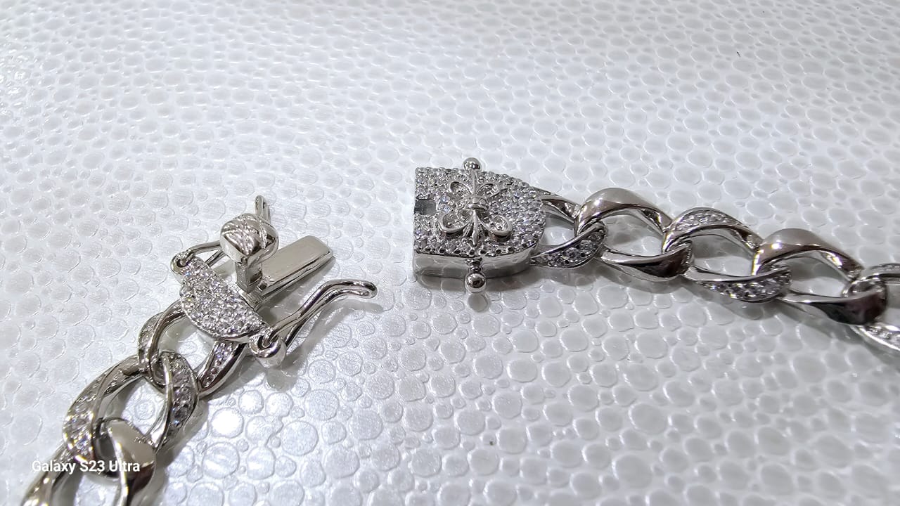 BRACELET SILVER/ CUBIC ZIRCONIA - Image 2