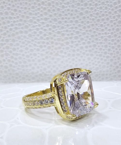 RING SILVER/ CUBIC ZIRCONIA