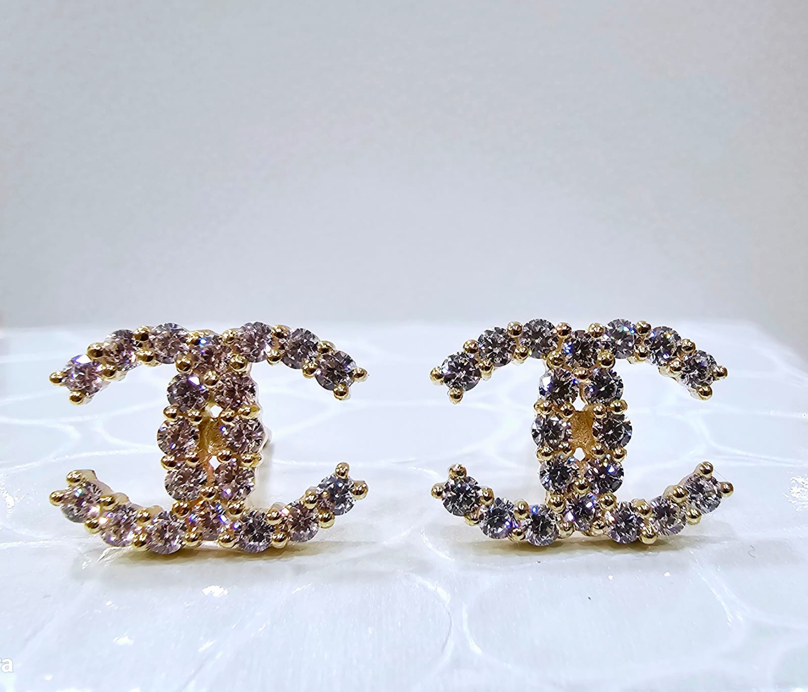 EARRINGS 9KT/ CUBIC ZIRCONIA