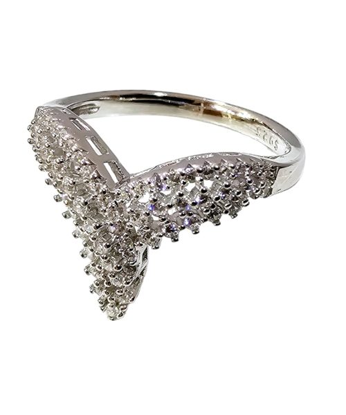 RING SILVER/ CUBIC ZIRCONIA