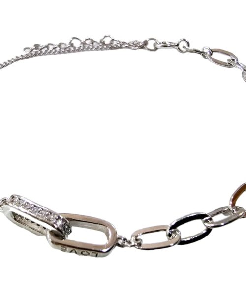 BRACELET SILVER/ CUBIC ZIRCONIA