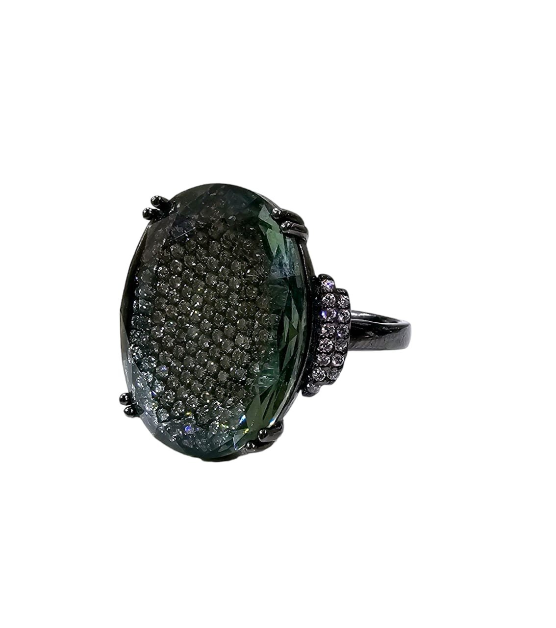 RING SILVER/ CUBIC ZIRCONIA