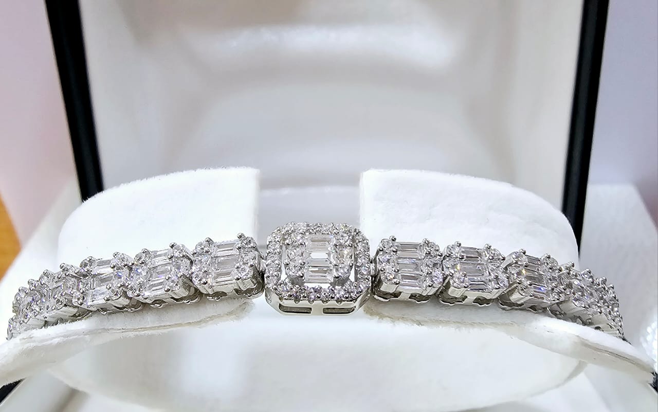 BRACELET SILVER/ CUBIC ZIRCONIA - Image 3