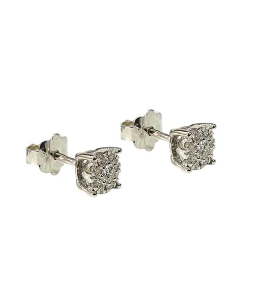 EARRINGS 18KT/ 0.22CT/ VSG