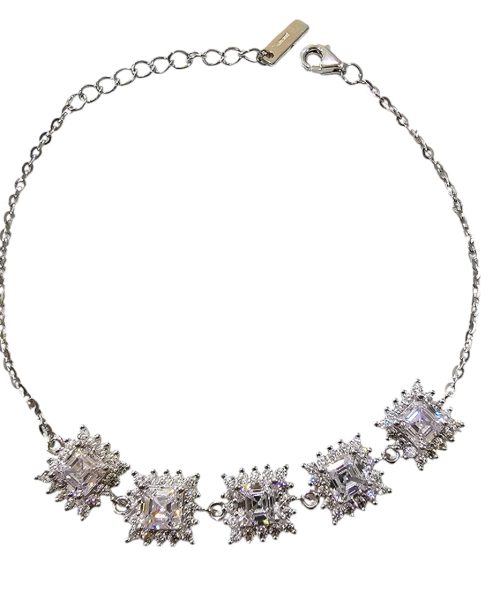 BRACELET SILVER/ CUBIC ZIRCONIA