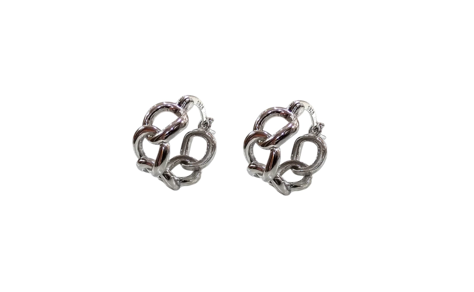 EARRINGS SILVER - Image 2