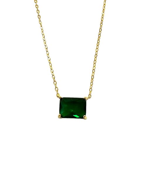 NECKLACE SILVER/ CUBIC ZIRCONIA
