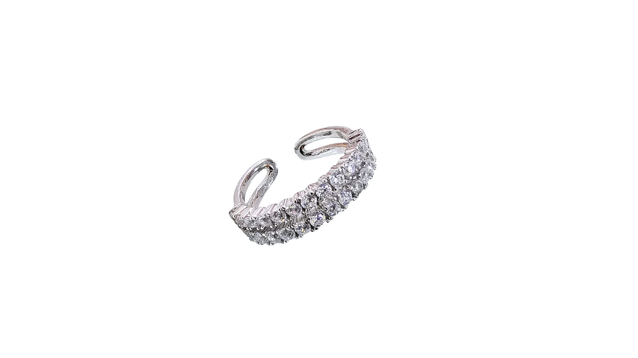RING SILVER/ CUBIC ZIRCONIA
