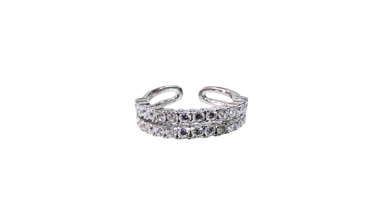 RING SILVER/ CUBIC ZIRCONIA - Image 3
