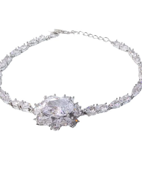 BRACELET SILVER/ CUBIC ZIRCONIA