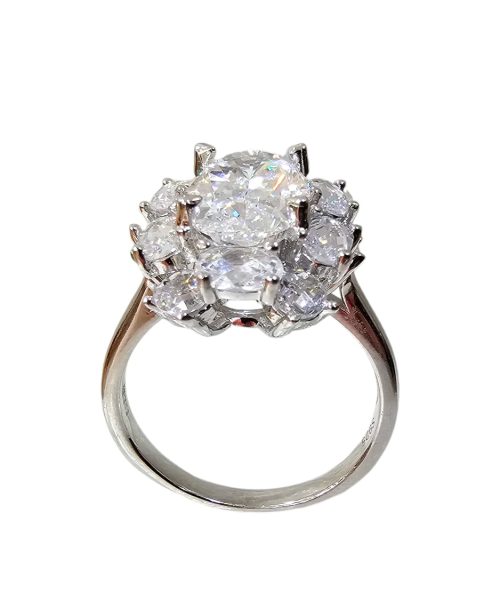 RING SILVER/ CUBIC ZIRCONIA