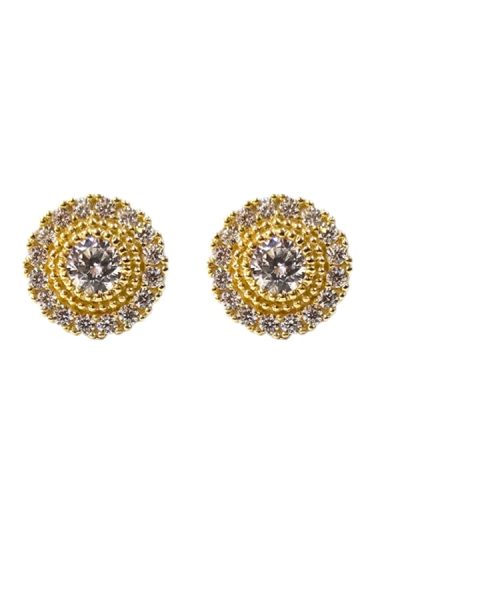 EARRINGS 9KT/ CUBIC ZIRCONIA