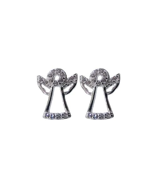 EARRINGS SILVER/ CUBIC ZIRCONIA
