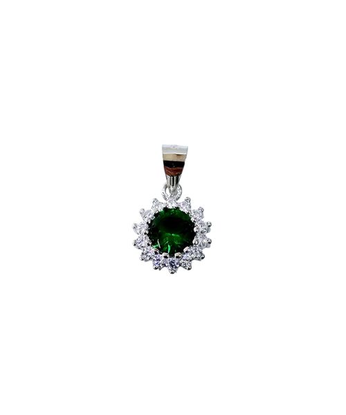 PENDANT SILVER/ CUBIC ZIRCONIA
