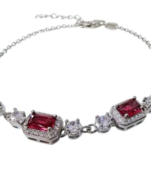 BRACELET SILVER/ CUBIC ZIRCONIA