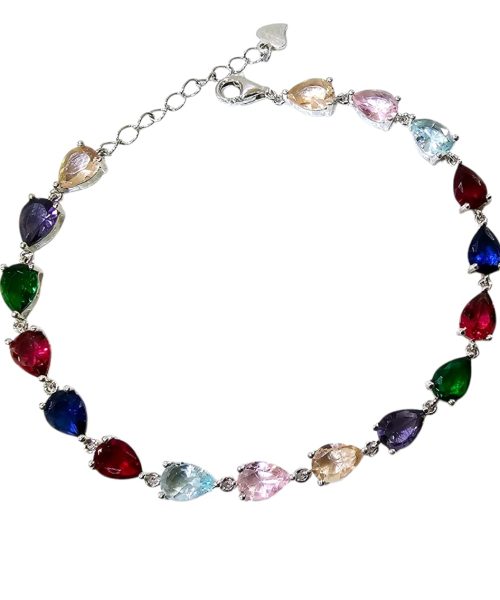 BRACELET SILVER/ CUBIC ZIRCONIA