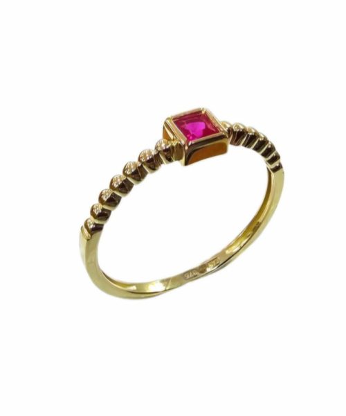 RING 9KT/ CUBIC ZIRCONIA